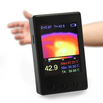 Портативная портативная камера для термографа Инфракрасные датчики температуры Цифровой инфракрасный высокоточный тепловизор