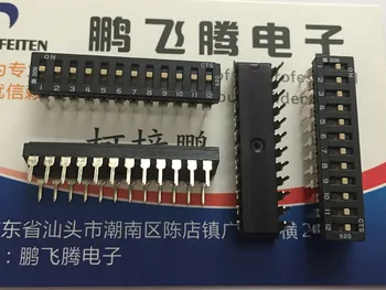 1 шт. Оригинальный американский CTS 209-12LPS с плоским циферблатом ключевого типа 12-битный кодовый переключатель 2,54 мм
