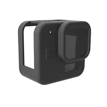 Силиконовый чехол для GoPro Hero 11 Black Mini Защита объектива из закаленного стекла Защитная пленка Чехол для аксессуаров GoPro11 Mini