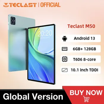 Teclast M50 Планшет Android 13 T606 6 ГБ ОЗУ 128 ГБ ПЗУ 10,1 