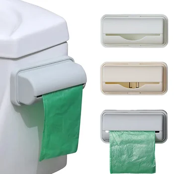 2 шт. Кухонный мешок для мусора Устройство для хранения Экстрактор Креативный настенный непробивной мешок для мусора Пластиковый пакет Ящик для хранения