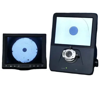 GMCH 2020 Новый продукт Настольные волоконно-оптические микроскопы с двойной скоростью увеличения GBM-200D 200 и 100 раз с 8-дюймовым ЖК-дисплеем