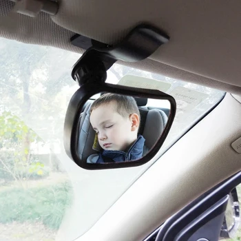 Mini Автомобиль безопасности Заднее сиденье Детское зеркало Регулируемое детское заднее выпуклое зеркало Авто Детский детский монитор Автомобильный стайлинг